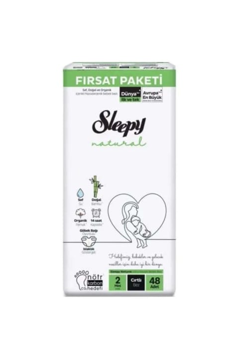پوشک بیبی Sleepy MINI 48 عددی