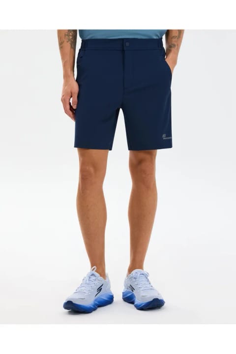 SKECHERS مردانه شلوارک میکرو کلکشن ۷ اینچ مدل Walk، سرمهای S211710-0505