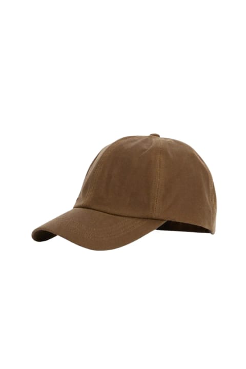 کلاه Barbour Wax Sports مدل SN91 رنگ Tan