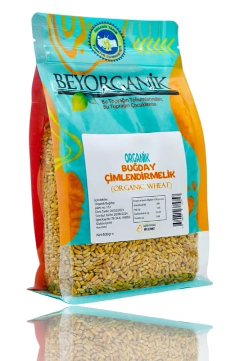 BEYORGANİK ارگانیک گندم جوانهزنی ۵۰۰ گرمی مایکروگرین (بدون آفتکش و آفلاتوکسین...)