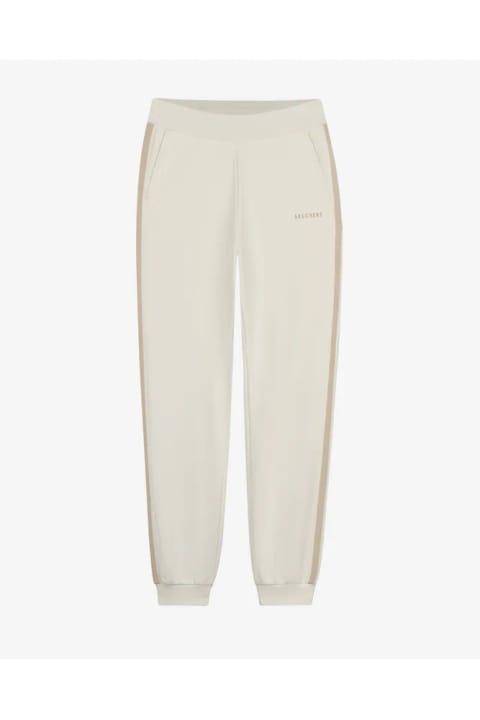 SKECHERS شلوار گرمکن زنانه LW Fleece Jogger سفید