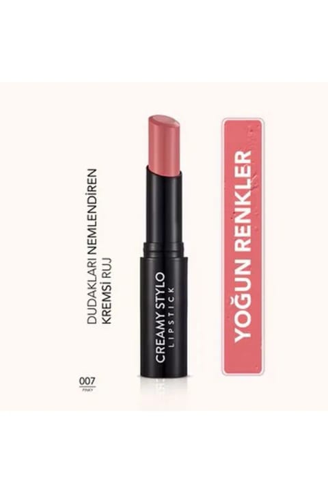 Flormar Creamy Stylo رژ لب کرمی با پایانی نیمه براق شماره 007