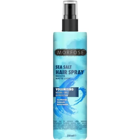 اسپری مو نمک دریایی Morfose 250ml - ظاهر مات، موج طبیعی و محافظ حرارت