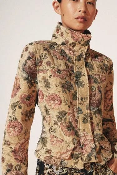 ژاکت گلدار ZW COLLECTION
