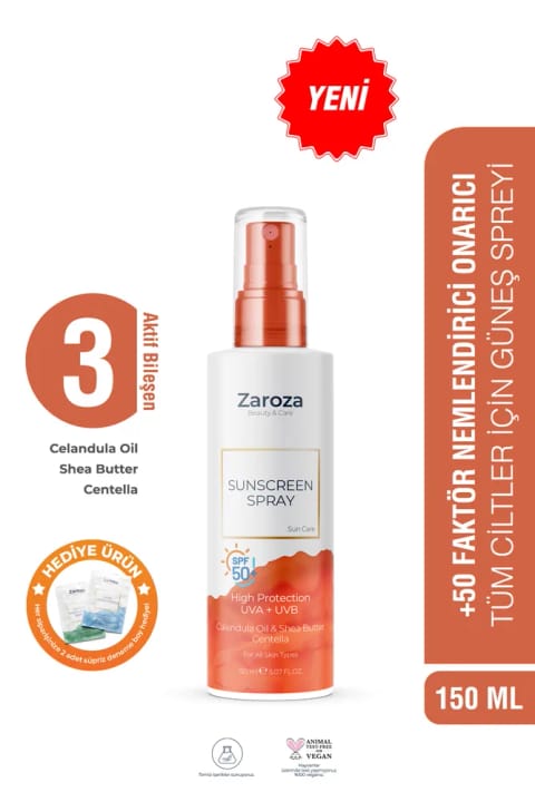 ZAROZA Centella SPF50+ ضدآفتاب بدن و صورت