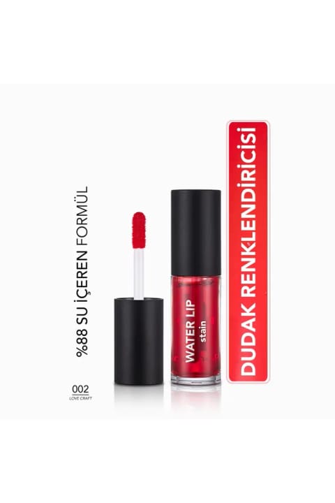 Flormar Water Lip Stain ماندگار مات رنگ لب شماره 002