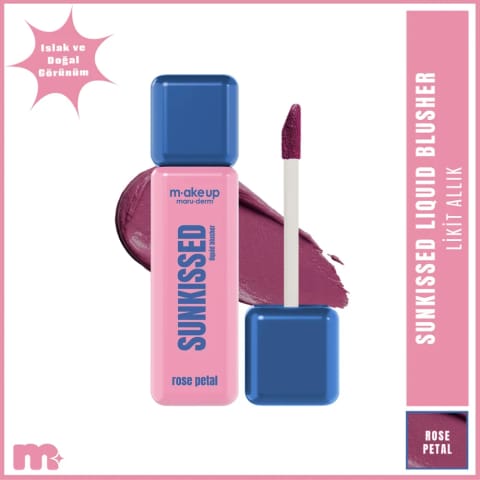 Maruderm Make Up Sunkissed رژگونه مایع Rose Petal