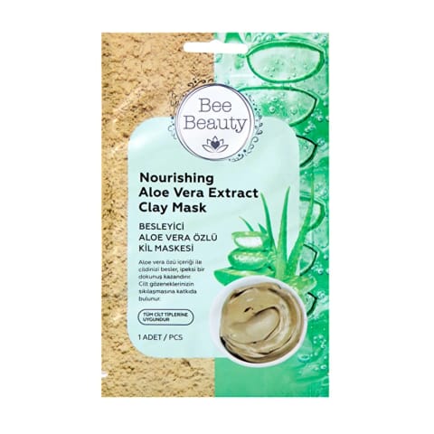ماسک گلی Bee Beauty مغذی با عصاره Aloe Vera