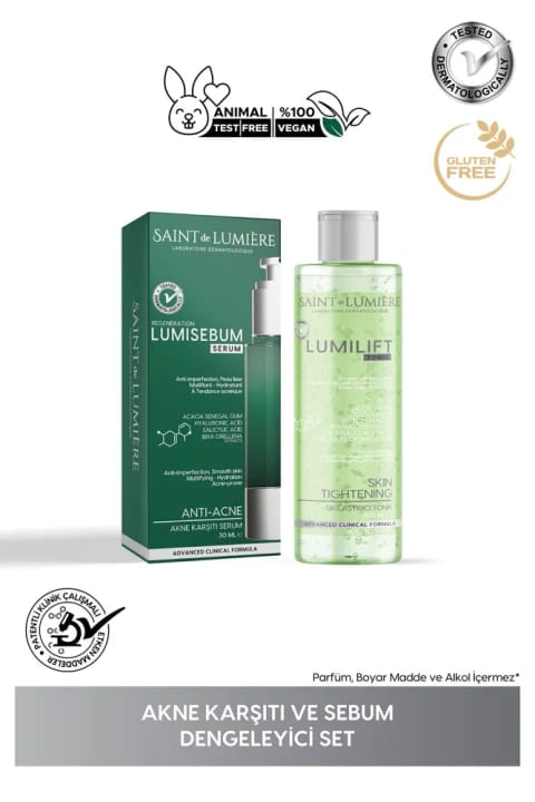 SAINT DE LUMIERE LUMISERIES ست ضد آکنه و متعادلکننده Sebum