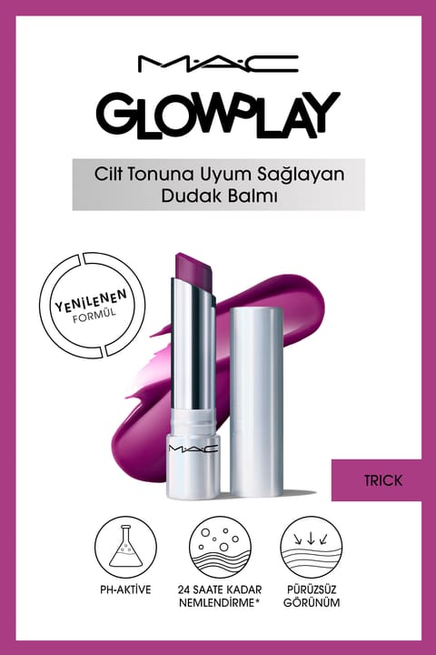بالم لب مرطوبکننده MAC هماهنگ با تُن پوست - Trick 3 گرم KeyOn3244