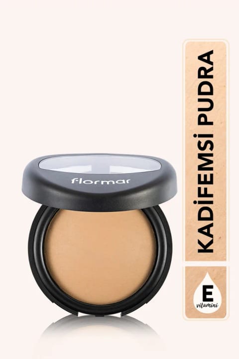 پودر فیکساتور متراکم با پوشش بالا و مات فلورمار - Baked Powder - 030