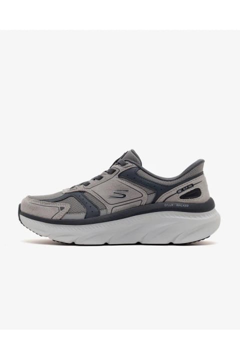 کفش ورزشی مردانه SKECHERS D'lux WALKER 3.0 خاکستری 233249 GRY