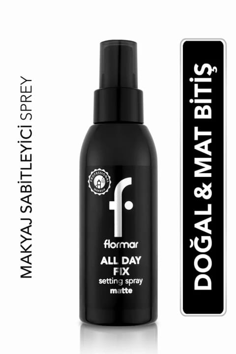 Flormar اسپری تثبیت کننده مات آرایش - All Day Fix Setting Spray