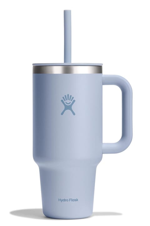 ترموس سفر Hydro Flask All Around Travel Tumbler با نی 946 ml (32 Oz) - آبی Surf