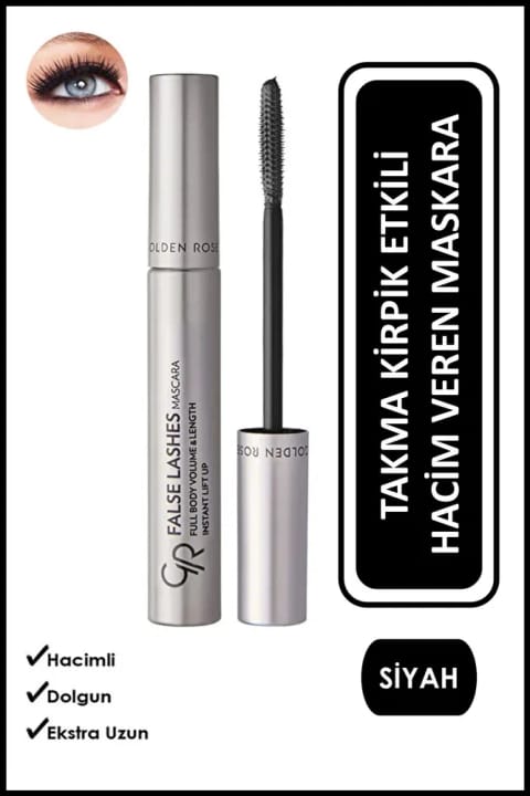Golden Rose False Lashes Mascara - ماسکارای حجمدهنده و بلندکننده