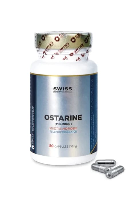 Swiss Ostarine MK-2866 10 mg 80 کپسول