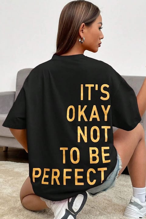 تیشرت طرح‌دار It's Okay یونیسکس uyguntarz