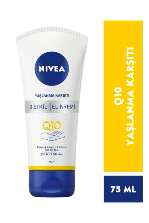 NIVEA کرم دست ضد پیری Q10 سه اثره ۷۵ میلیلیتر