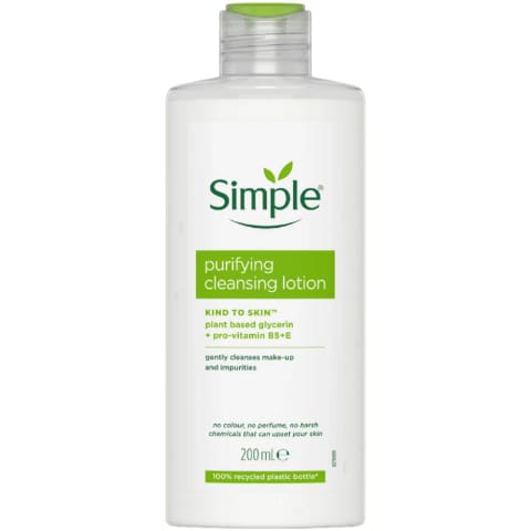 Simple Kind to Skin لوسیون پاککننده ۲۰۰ میلیلیتر