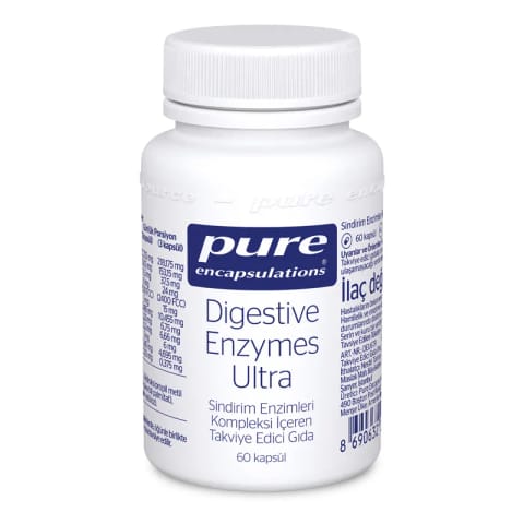 Pure Encapsulations Digestive Enzymes Ultra 60 کپسول