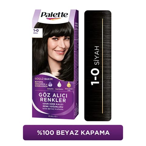 Palette رنگ موی چشم‌گیر ۱-۰ مشکی