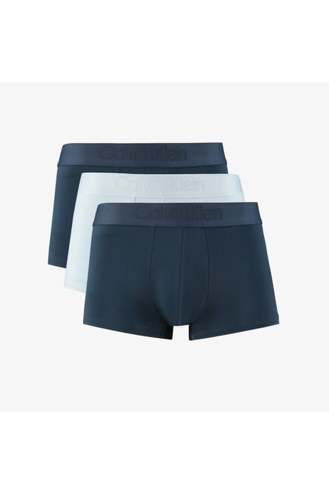 باکسر مردانه آبی Calvin Klein با کش امضاشده