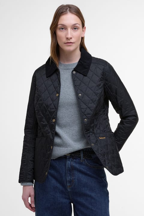 کاپشن کاپیتونه Barbour مدل Annandale رنگ BK91 مشکی