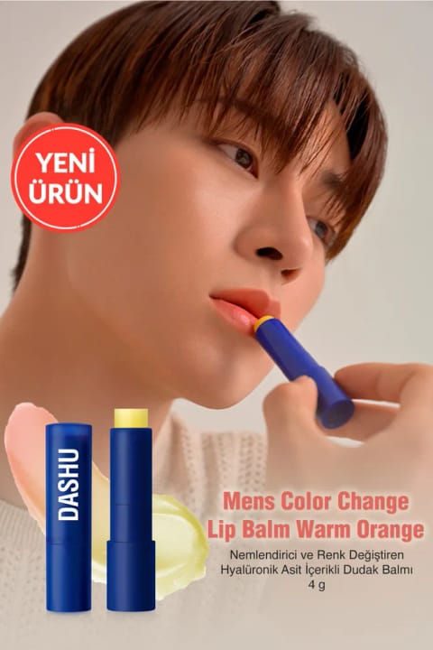 داشو بالم لب تغییر رنگ با Hyaluronic Acid — Warm Orange