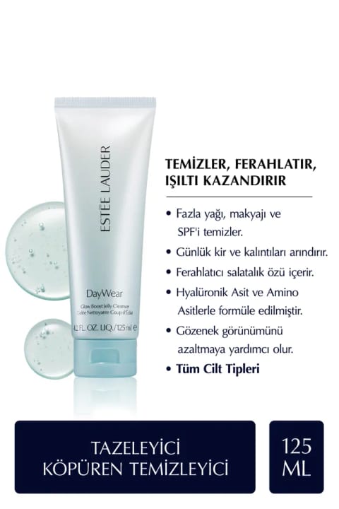فوم شوینده طراوت‌بخش Estee Lauder DayWear Glow Boost ژل شوینده