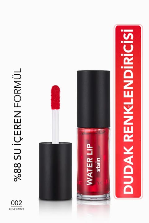 تینت لب مات و ماندگار فلورمار (قرمز) - Water Lip Stain - 002 Love Craft