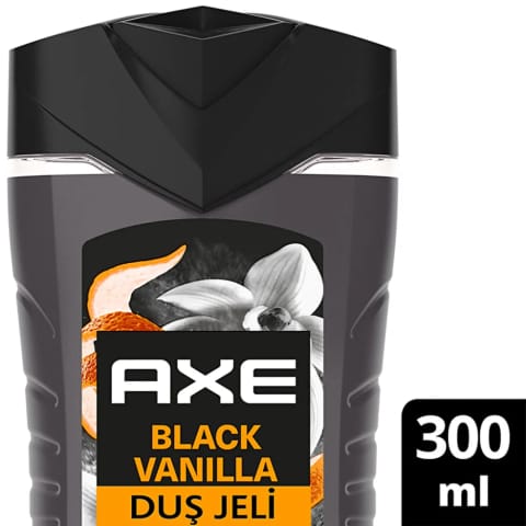 Axe Premium Collection دوش ژل Black Vanilla 3 در 1 بدن مو صورت 300 میل