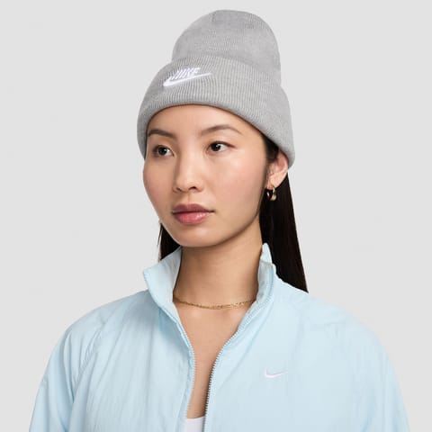 کلاه بافت Nike Peak مردانه خاکستری