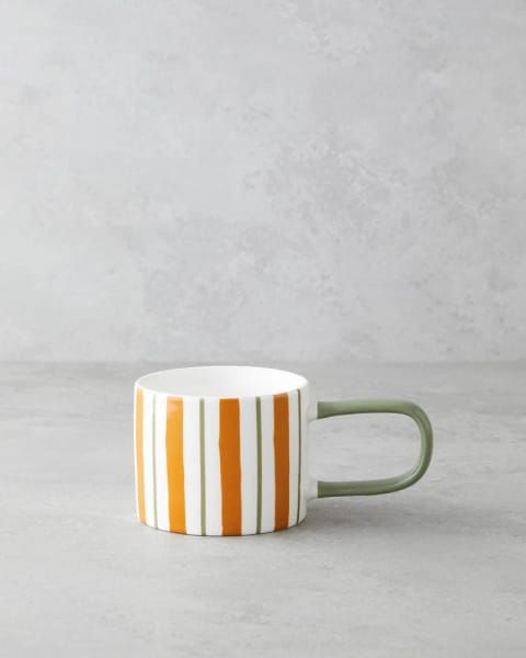 ماگ Dreamline New Bone China ۲۹۰ میلی‌لیتر سبز تیره-نارنجی