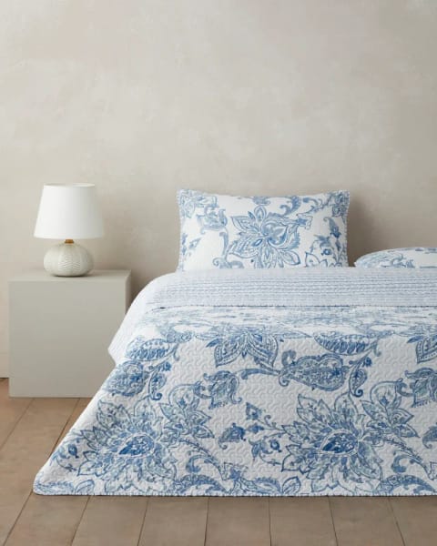 ست روتختی دونفره Nuit Paisley ۲۰۰×۲۲۰ سانتی‌متر آبی