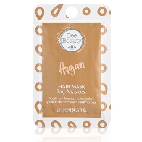 Bee Beauty ماسک مو آرگان ۲۵ میلی‌لیتر