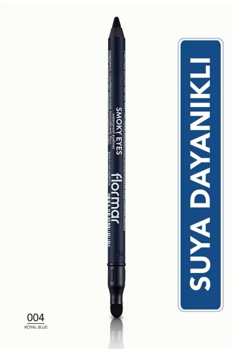 مداد چشم فلورمار - Smoky Eyes ضدآب - 004 Royal Blue