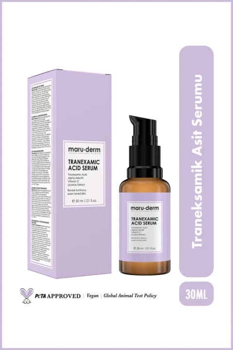 Maru.Derm Tranexamic Acid Anti-Leke Serum – یکدستکننده و روشنکننده تون پوست