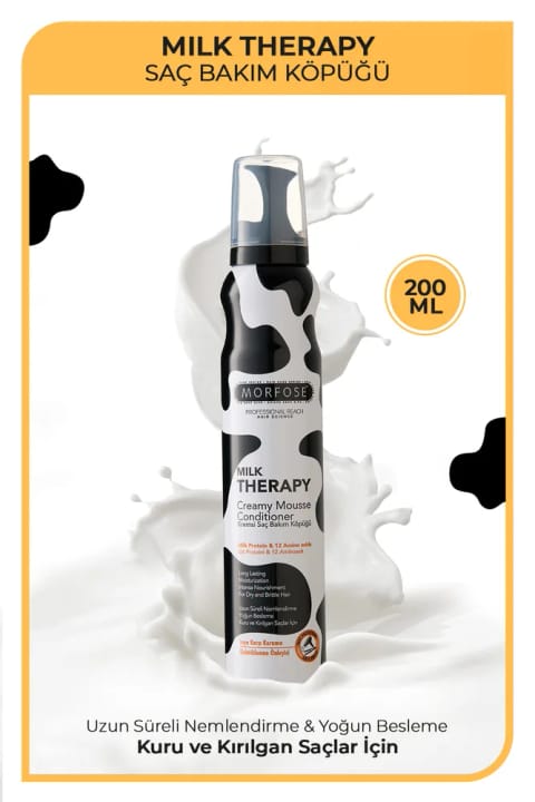 Morfose Milk Therapy کرم فوم مو ۲۰۰ میلی‌لیتری
