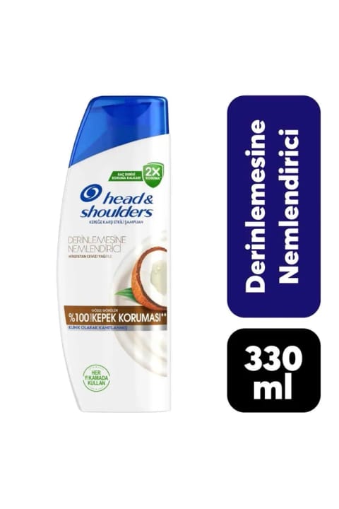 شامپو Head & Shoulders ۲ در ۱ مرطوبکننده عمیق ۳۳۰ میلیلیتر