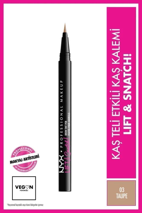 مداد ابرو NYX Professional Makeup Lift & Snatch! Taupe
