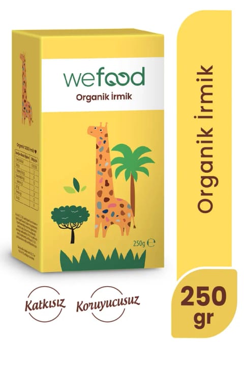 Wefood Kids سمولینا ارگانیک نوزاد (250 گرم)