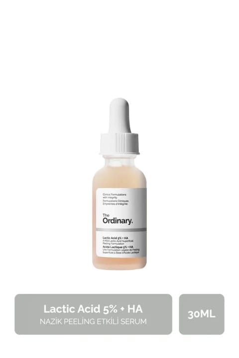 The Ordinary Lactic Acid 5% + HA 30ml - لایهبردار ملایم با اسید لاکتیک