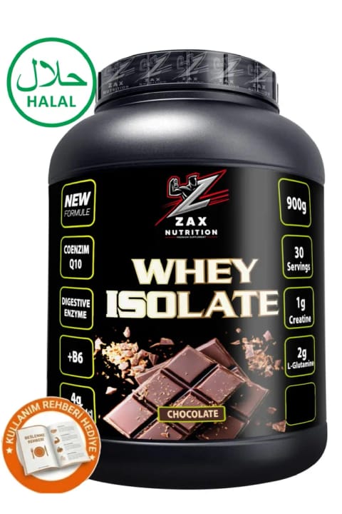 zax nutrition وی ایزوله ۹۰۰ گرم ۳۶ سرویس طعم شکلات دوبل