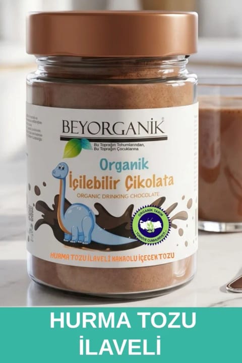 BEYORGANİK ارگانیک شکلات نوشیدنی ۱۷۰ گرم (دارای آنالیز آفت‌کش)