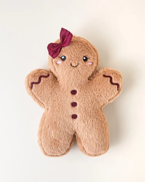 کوسن دکوراتیو Cookie Girl ۳۰ سانتی‌متر قهوه‌ای