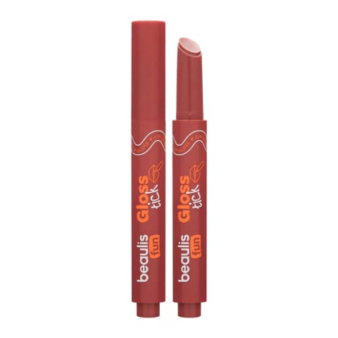 برق لب Beaulis Fun Gloss Tick Stick 114 Nude Glow
