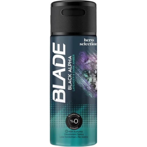 Blade Black Alpha دئودورانت اسپری 150 میلی‌لیتر