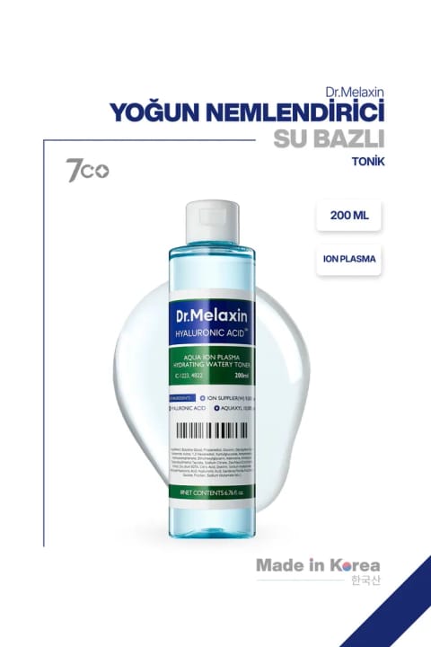 Dr.Melaxin روشنکننده و مرطوبکننده تونیک | L22 Patentli + 8 لایه Hyaluronic Acid