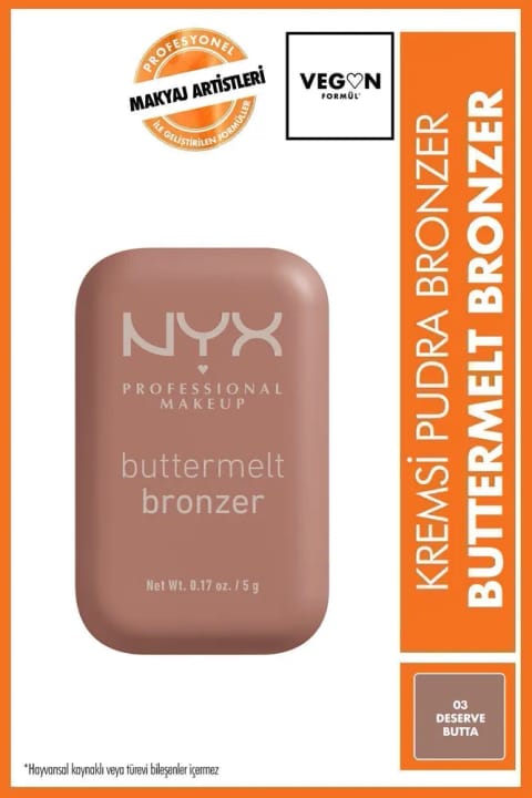 NYX Professional Makeup Buttermelt برنزر - 03 Deserve Butta