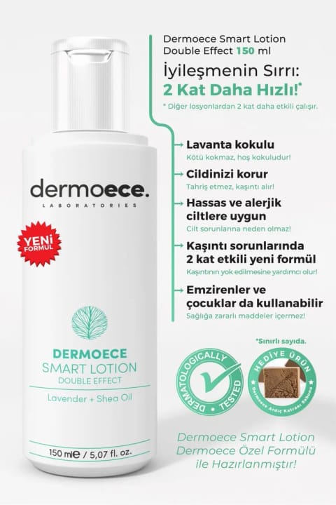 dermoece Smart لوسیون دوکاره 150 میلی‌لیتر (خارش)
